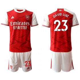 Fußballtrikots Arsenal David Luiz 23 Kinder 2020-2021 Kurzarm Heimtrikotsatz kaufen